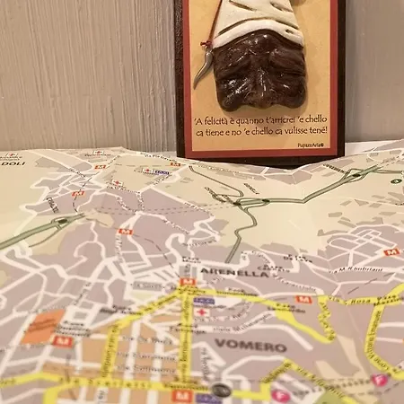 住宿加早餐酒店 Parthenope Vomero Vanvitelli A 2 Min Spagno Via Toledo